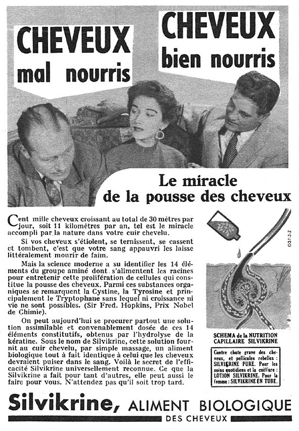 Advert Silvikrine 1954