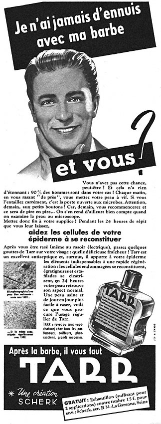 Advert Tarr 1951