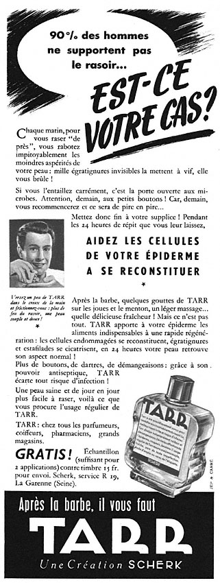 Advert Tarr 1950