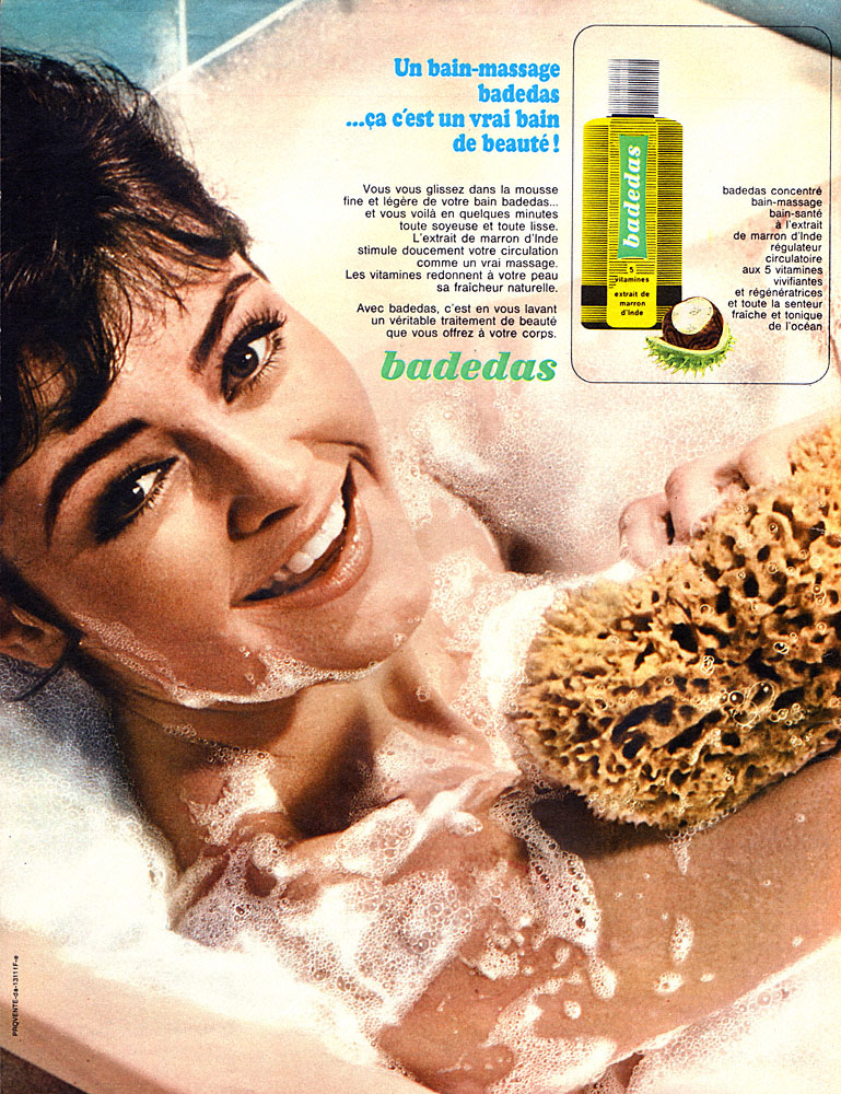 Advert Badedas 1967