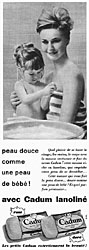 Advert Cadum 1960