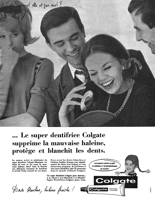 Advert Colgate 1962