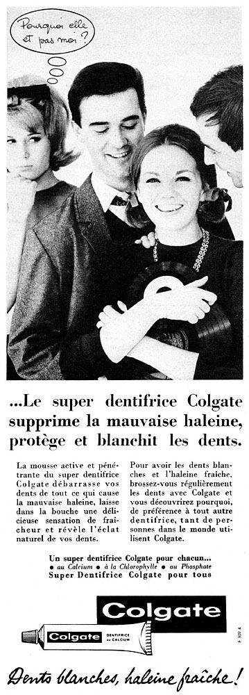 Advert Colgate 1962