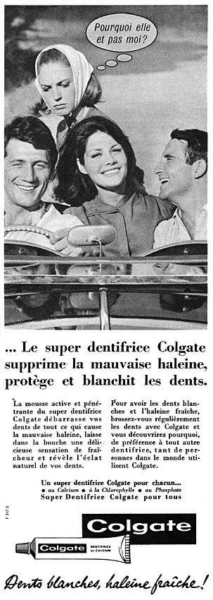 Advert Colgate 1963