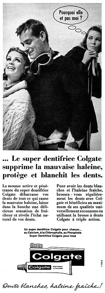 Advert Colgate 1963