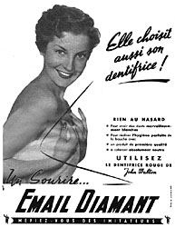 Advert Email Diamant 1953