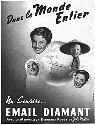 Advert Email Diamant 1953