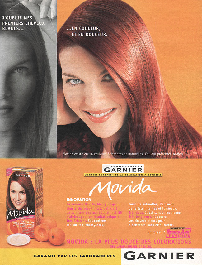 Advert Garnier 2000