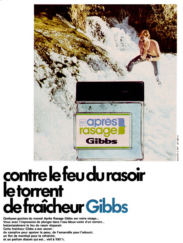 Advert Gibbs 1969