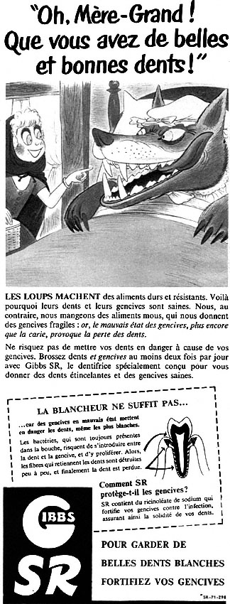 Advert Gibbs 1953