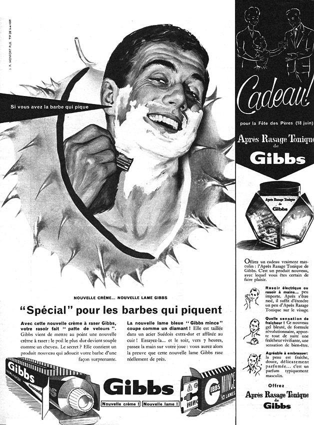 Advert Gibbs 1961