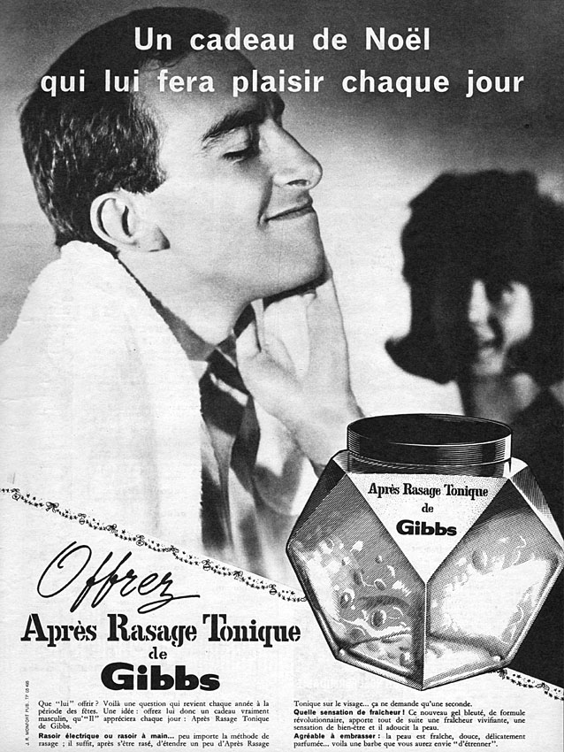 Advert Gibbs 1961