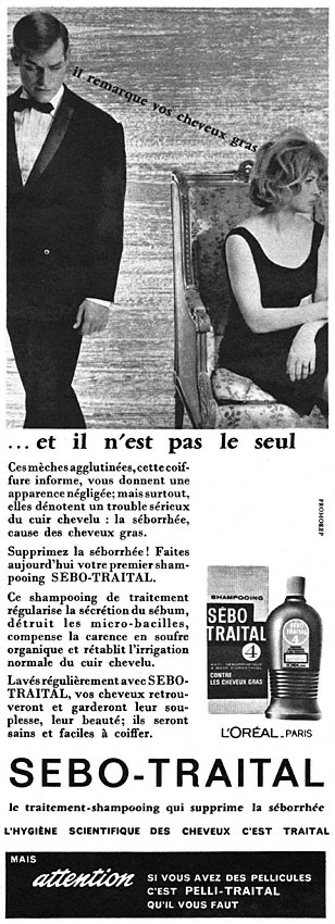 Advert L'oral 1962