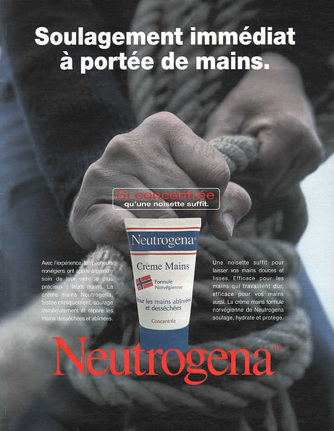 Advert Neutrogena 2000