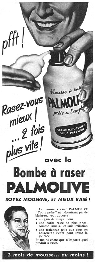 Advert Palmolive 1961