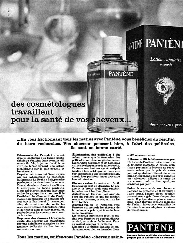 Advert Pantne 1967
