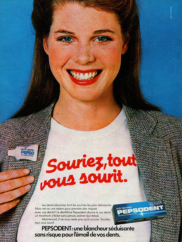 Advert Pepsodent 1979