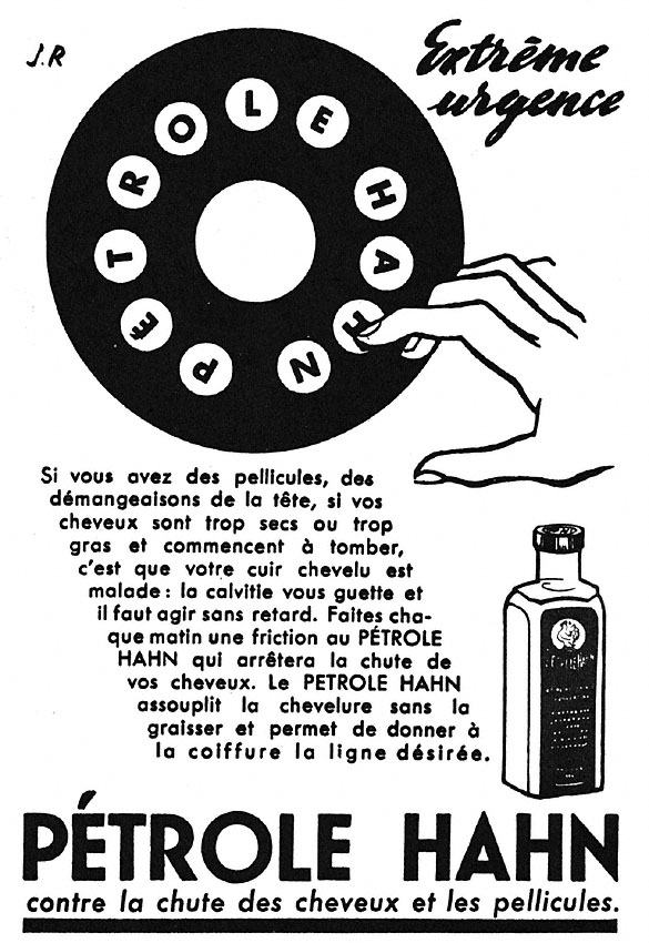 Advert Petrole Hahn 1952