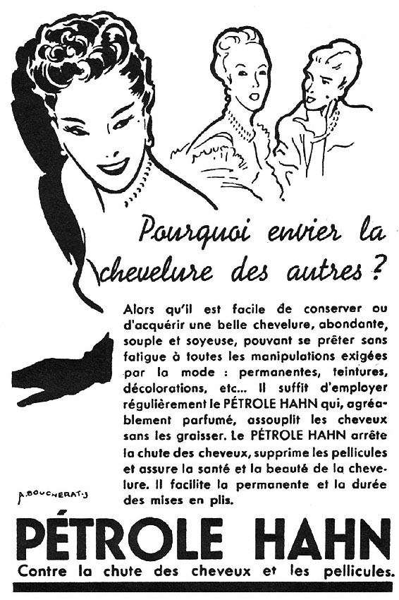 Advert Petrole Hahn 1953