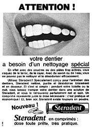 Advert Stradent 1964