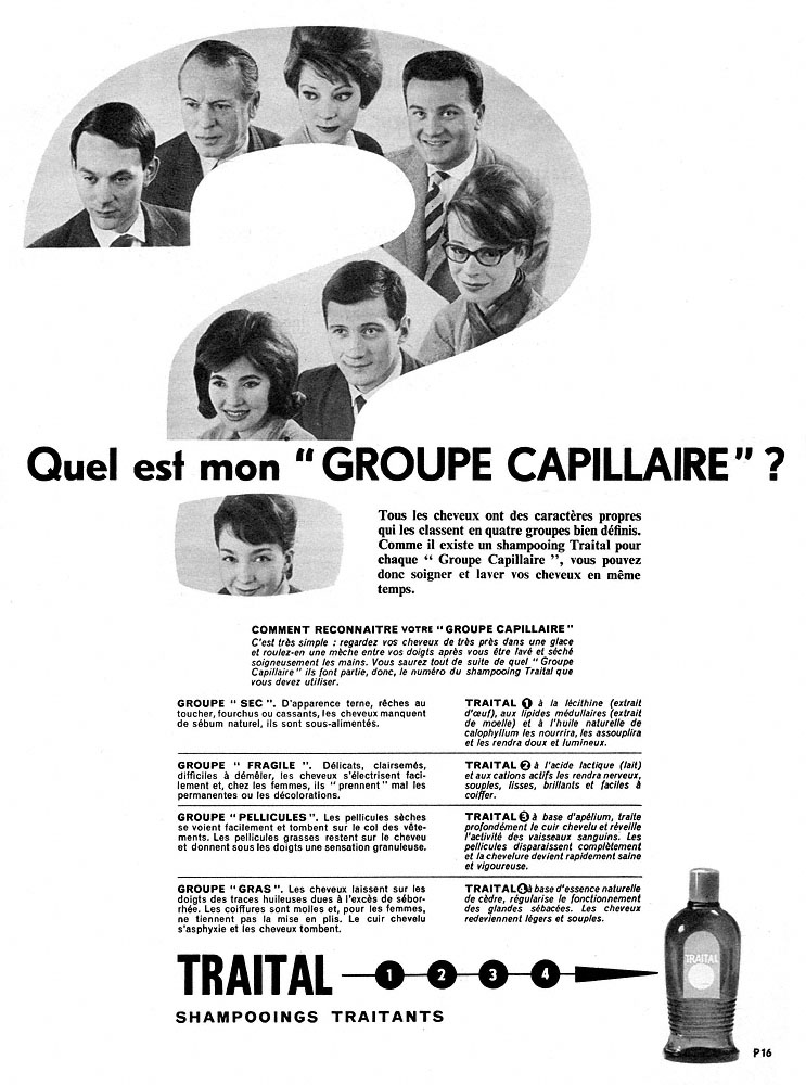Advert Traital 1960