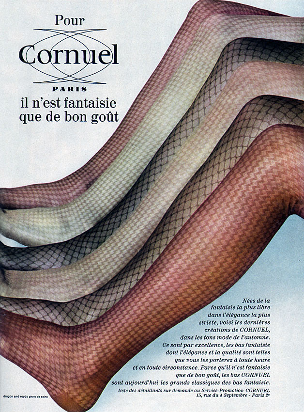 Advert Cornuel 1968