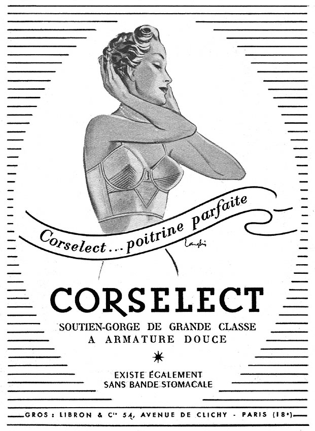 Advert Corselect 1951