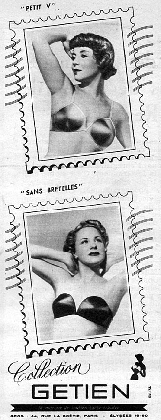 Advert Getien 1953