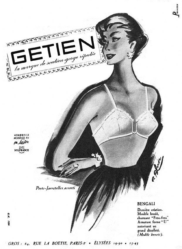 Advert Getien 1955