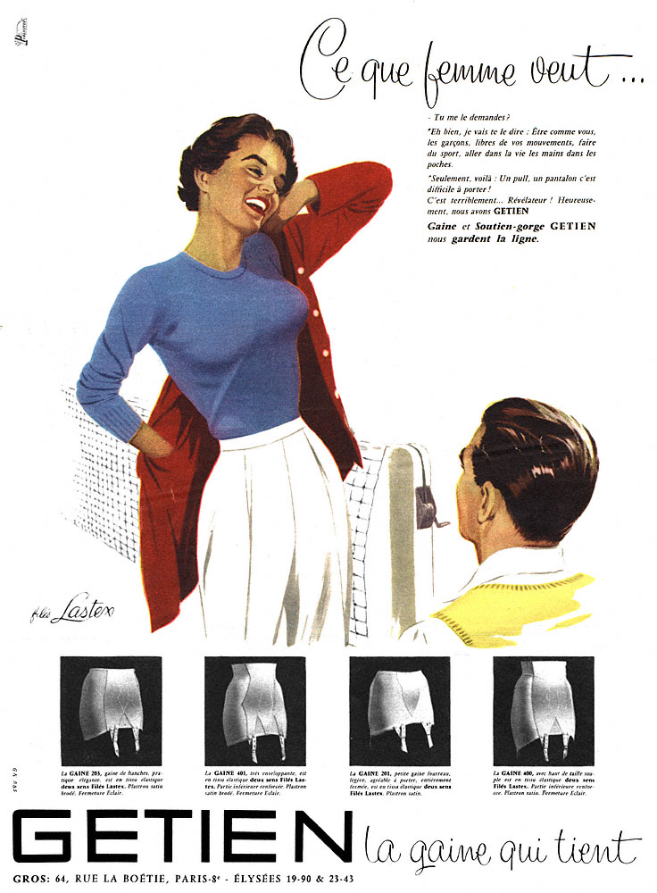 Advert Getien 1957