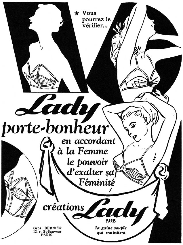 Advert Lady 1952