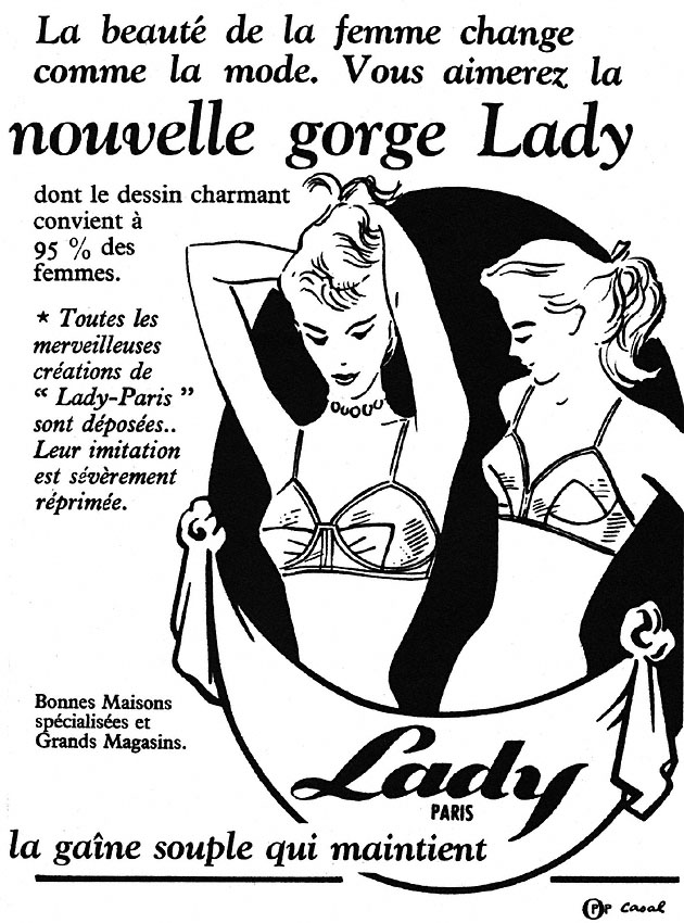 Advert Lady 1952