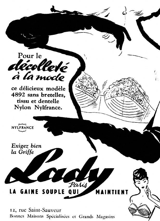 Advert Lady 1954