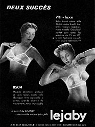 Advert Lejaby 1953