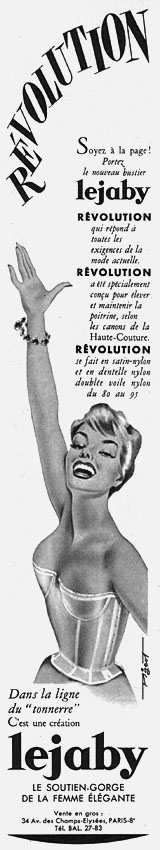 Advert Lejaby 1955