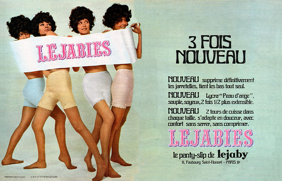 Advert Lejaby 1968