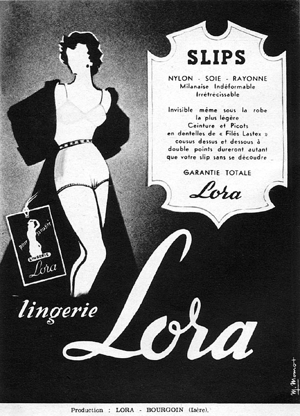 Advert Lora 1953