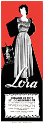 Advert Lora 1953