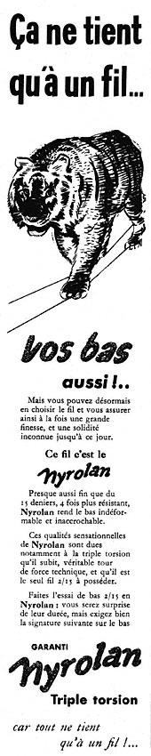Advert Nyrolam 1953