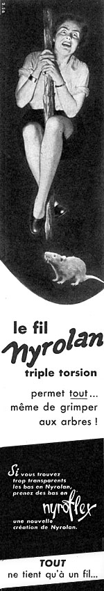 Advert Nyrolam 1954