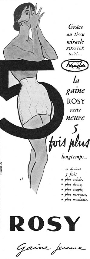 Advert Rosy 1955