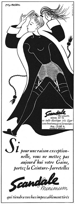 Advert Scandale 1952