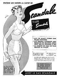 Advert Scandale 1952