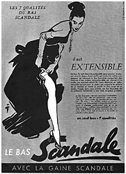 Advert Scandale 1952