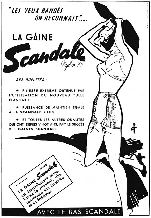 Advert Scandale 1952