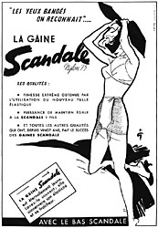 Advert Scandale 1952