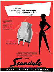 Advert Scandale 1953