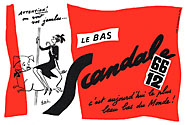 Advert Scandale 1954