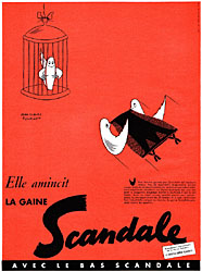 Advert Scandale 1955