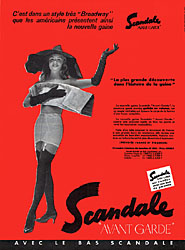 Advert Scandale 1955